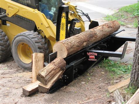 firewood processor for skid steer|halverson 140b firewood processor price.